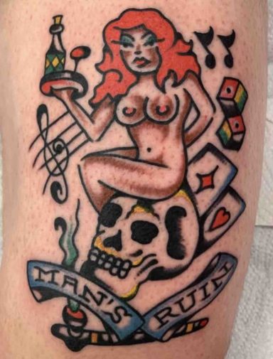 Traditional Tattoo Berlin - Tattoos by Mariano - traditional tattoo