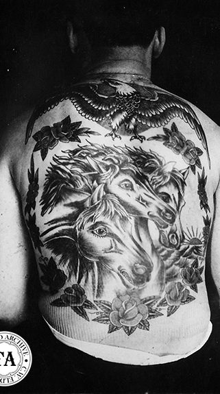 Traditional tattoo Berlin – Tattoos by Mariano – William Grimshaw postcard 1913