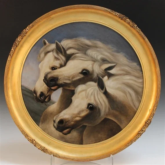 "Pharaoh’s Chariot Horses" -  John Frederick Herring Sr