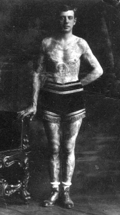 Traditional tattoo Berlin – Tattoos by Mariano – William Grimshaw postcard 1913