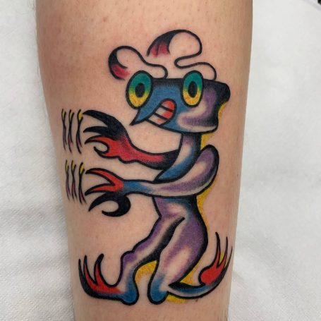 Traditional tattoo Berlin – Tattoos by Mariano – traditional tattoo Miró